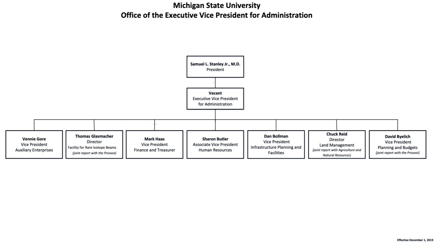 MSU Org Chart